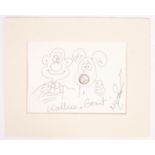 AARDMAN ANIMATIONS WALLACE & GROMIT NICK PARK SKETCH