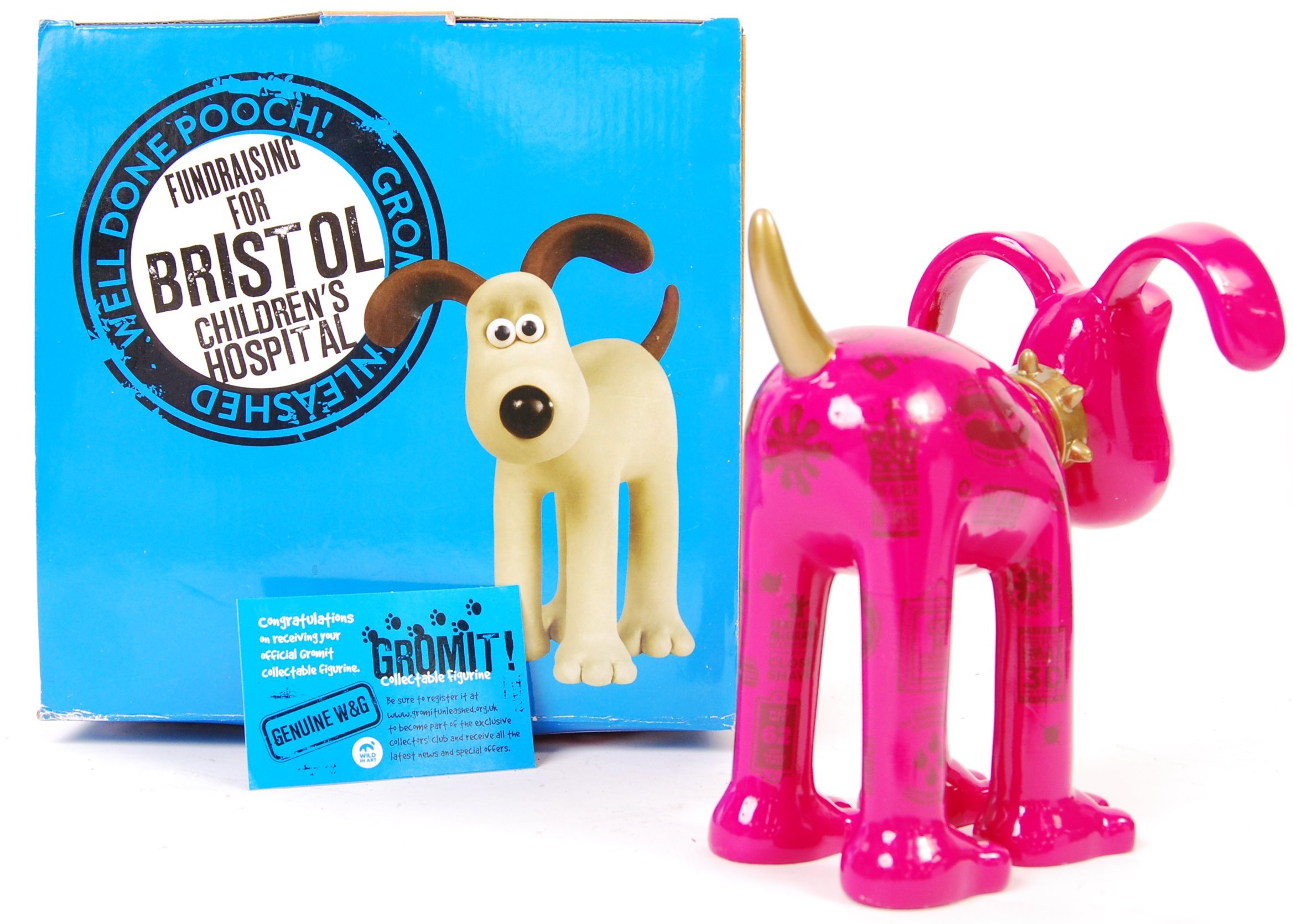 GROMIT UNLEASHED COLLECTABLE FIGURINE 'STAT'S THE WAY TO DO IT, LAD!' - Image 3 of 3