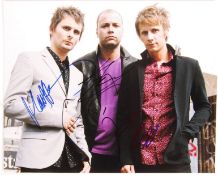 MUSE - FULL BAND AUTOGRAPHED SIGNED PHOTOGRAPH