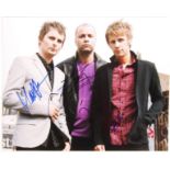 MUSE - FULL BAND AUTOGRAPHED SIGNED PHOTOGRAPH