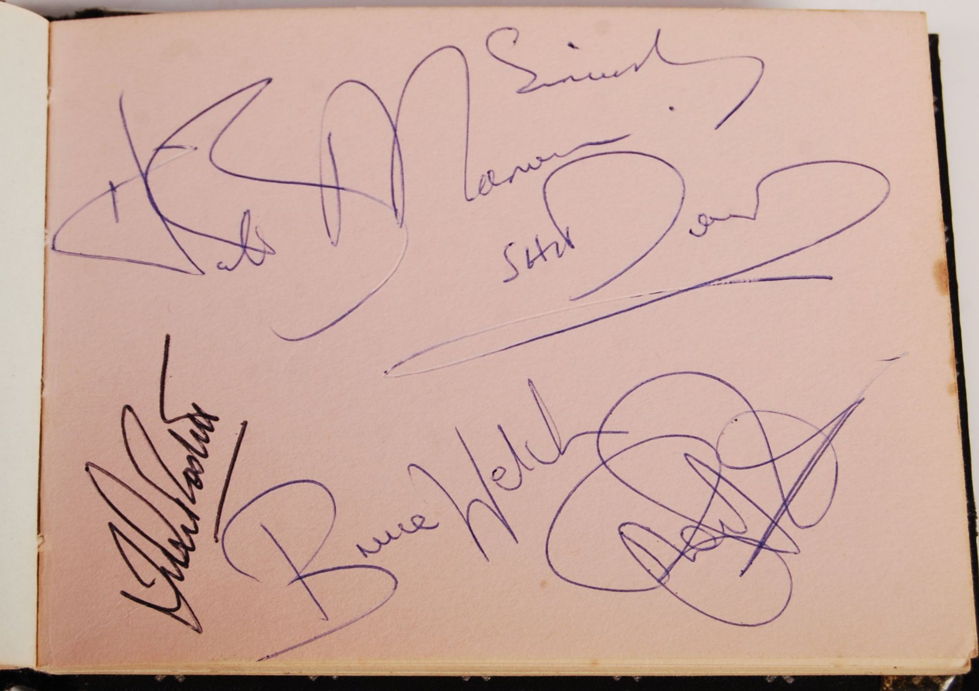 INCREDIBLE 1960'S BOURNEMOUTH WINTER GARDENS AUTOGRAPH BOOK - Bild 14 aus 18