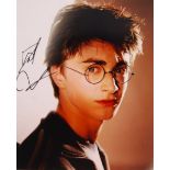 DANIEL RADCLIFFE - HARRY POTTER - SIGNED 8X10" COLOUR PHOTOGRAPH