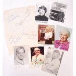 BRITISH COMEDY AUTOGRAPH COLLECTION - RONNIE BARKE