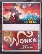 CHARLIE AND THE CHOCOLATE 2005 PROP ' WONKA NUTTY CRUNCH SURPRISE '