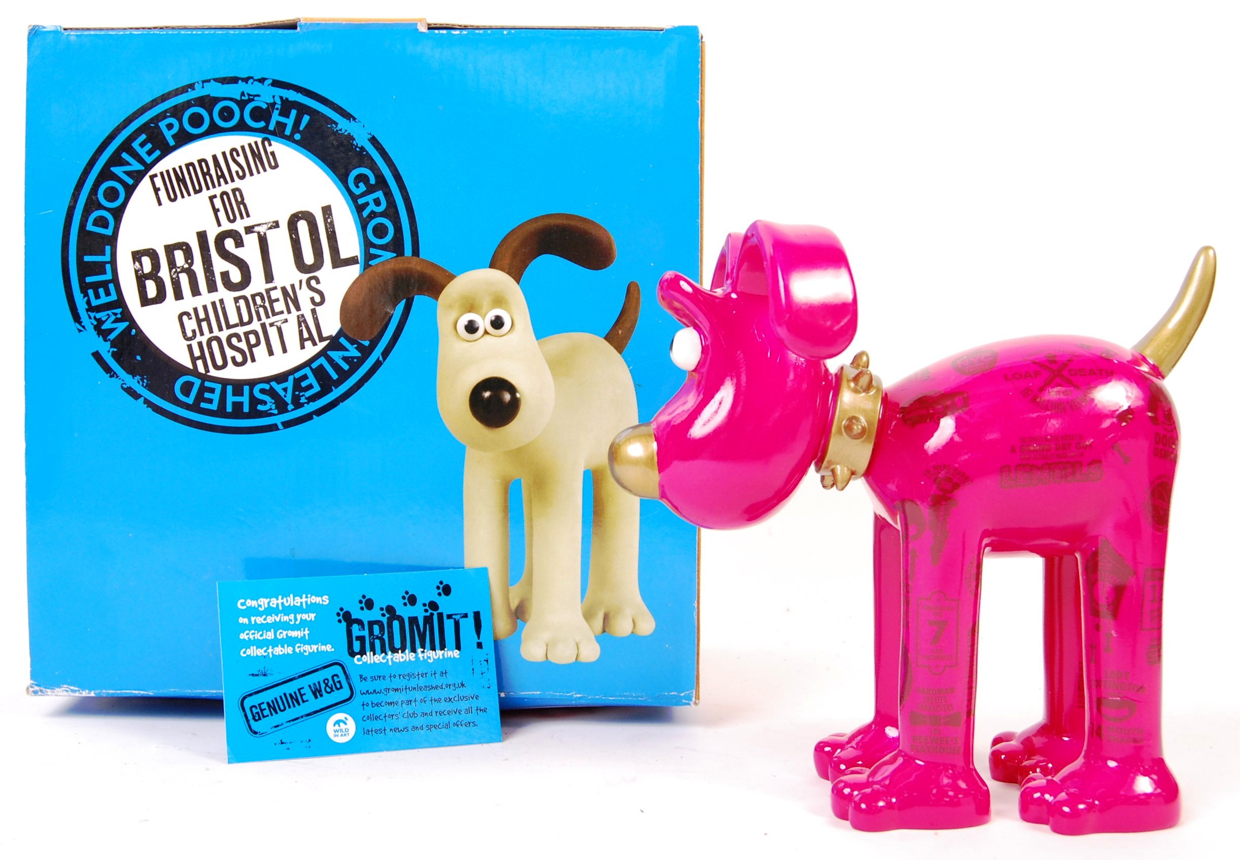 GROMIT UNLEASHED COLLECTABLE FIGURINE 'STAT'S THE WAY TO DO IT, LAD!' - Image 2 of 3