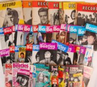 COLLECTION OF VINTAGE RECORD COLLECTOR & BEATLES MONTHLY MAGAZINES