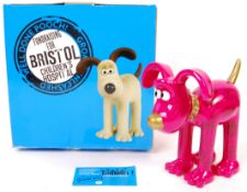 GROMIT UNLEASHED COLLECTABLE FIGURINE 'STAT'S THE WAY TO DO IT, LAD!'