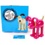 GROMIT UNLEASHED COLLECTABLE FIGURINE 'STAT'S THE WAY TO DO IT, LAD!'