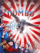 DUMBO (2019) FULL CAST SIGNED / AUTOGRAPHED POSTER PHOTOGRAPH
