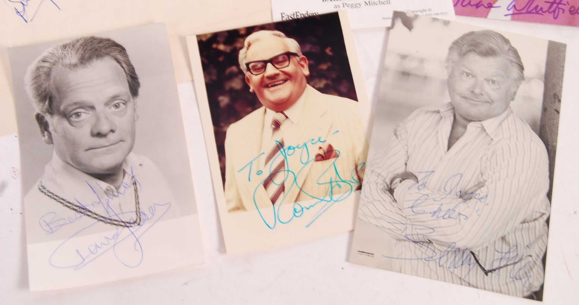 BRITISH COMEDY AUTOGRAPH COLLECTION - RONNIE BARKE - Image 2 of 5