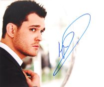 MICHAEL BUBLE - SINGER SONGWRITER - AUTOGRAPHED 8X10" PHOTO