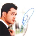 MICHAEL BUBLE - SINGER SONGWRITER - AUTOGRAPHED 8X10" PHOTO
