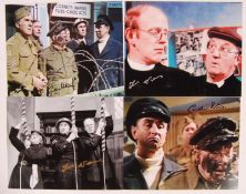 DAD'S ARMY / DADS ARMY - COLLECTION OF AUTOGRAPHED PHOTOS