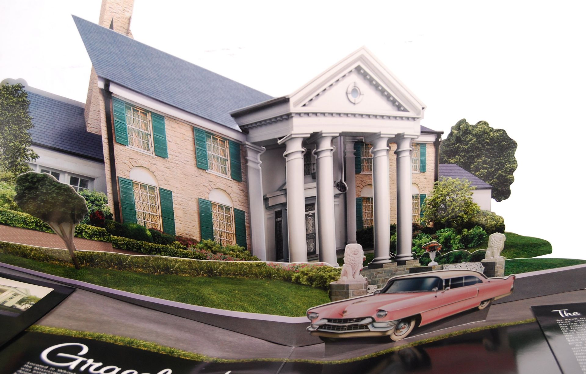 ELVIS PRESLEY - GRACELAND ' AN INTERACTIVE POP-UP TOUR ' BOOK - Bild 2 aus 3