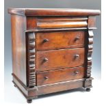 19TH CENTURY VICTORIAN APPRENTICE PIECE CHEST OF D