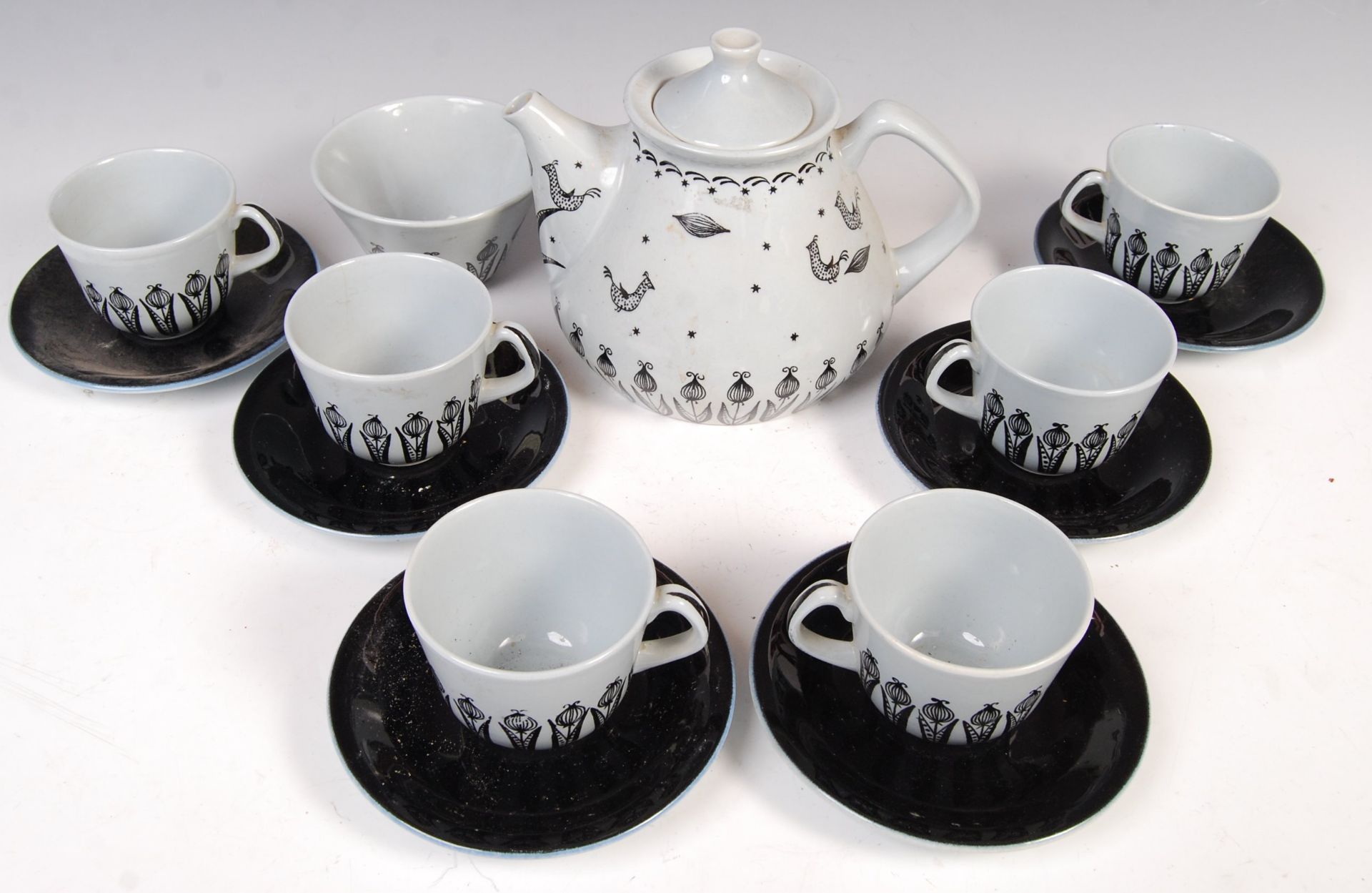 RETRO 20TH CENTURY STAGERFLINT TEA SERVICE - Bild 2 aus 4