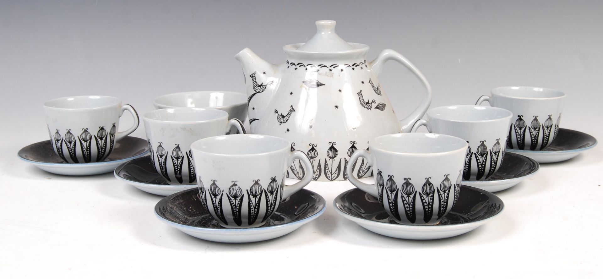 RETRO 20TH CENTURY STAGERFLINT TEA SERVICE