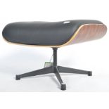 AFTER CHARLES & RAY EAMES PLYCRAFT SWIVEL OTTOMAN