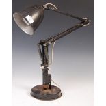 WWII ERA ENGINEERS TABLE / DESK LAMP BY HERBERT TERRY & SONS