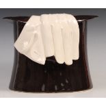 LEO BONASSERA - BONASSERA POTTERY LTD CERAMIC MAGICIANS HAT