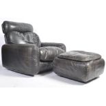 BUSNELLI PIUMOTTO 1970'S LOUNGE ARMCHAIR ARRIGO ARRIGONAI