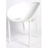 AFTER PHILIPPE STARCK A CONTEMPORARY SOFT EGG TUB CHAIR