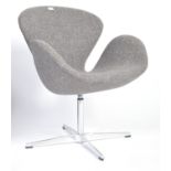 AFTER ARNE JACOBSEN A CONTEMPORARY SWAN CHAIR