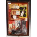 20TH CENTURY FRAMED ADVERTISING SHOE DISPLAY