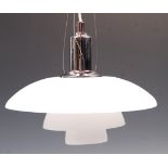 AFTER POUL HENNINGSEN A CONTEMPORARY CEILING LIGHT FIXTURE