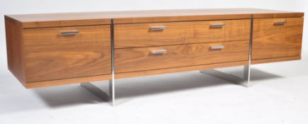 CONTEMPORARY DWELL MODERNIST WALNUT SIDEBOARD / TV STAND