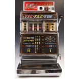 RIVIERA JUBILEE TIC TAC TOE SLOT MACHINE ONE ARM BANDIT