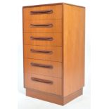 G PLAN FRESCO 1960S RETRO VINTAGE TEAK WOOD TALL CHEST