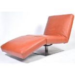 CONTEMPORARY NATUZZI ZETA RANGE CHAISE LOUNGE CHAIR