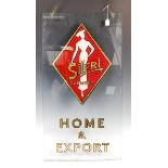 THE SILFRI GARMENT HOME & EXPORT GLASS ADVERTISING SIGN