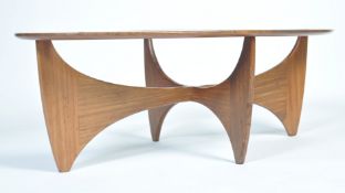 G PLAN ASTRO 1960'S TEAK WOOD COFFEE CENTRE TABLE BY V. B. WILKINS