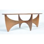 G PLAN ASTRO 1960'S TEAK WOOD COFFEE CENTRE TABLE BY V. B. WILKINS