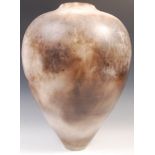 LARGE AND IMPRESSIVE STUDIO ART POTTERY VASE BY LAWRENCE RYE