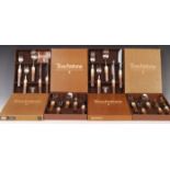 20TH CENTURY DENBY TOUCHSTONE AGATE CUTLERY PLACE SETTING SETS