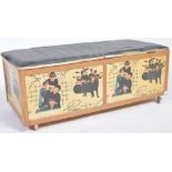 RARE 1960'S BEATLES OTTOMAN / BLANKET BOX BY AVALON OF YATTON