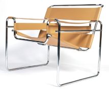 AFTER MARCEL BREUER A CONTEMPORARY LOUNGE / CLUB ARMCHAIR