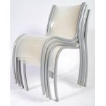 KARTELL FPE STACKING DINING / SIDE CHAIRS BY RON ARAD