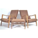 RARE E. GOMME SIESTA EASY ARMCHAIRS MODEL 411 BY ERNEST GOMME