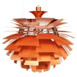 AFTER POUL HENNINGSEN A CONTEMPORARY ARTICHOKE LAMP