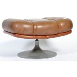 1970'S CHESTERFIELD TYPE FOOTSTOOL BY MINTY FURNITURE
