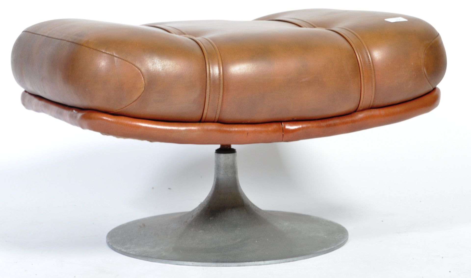 1970'S CHESTERFIELD TYPE FOOTSTOOL BY MINTY FURNITURE