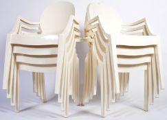 AFTER PHILIPPE STARCK A SET OF CONTEMPORARY GHOST CHAIRS