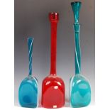 ALROSE & MONTROSE ITALIAN STUDIO ART EMPOLI GLASS BOTTTLES