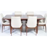 ARCHIE SHINE HAMILTON RANGE ROSEWOOD DINING SUITE BY ROBERT HERITAGE