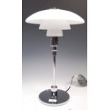 AFTER POUL HENNINGSEN A CONTEMPORARY PH3/2 GLASS DESK LAMP