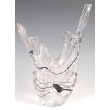 WEISBACH LATE 20TH CENTURY STUDIO ART GLASS POSSIBLY BY D. GARCIA